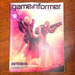 Game Informer Magazine Issue #323 Outriders March 2020 (includes address label)